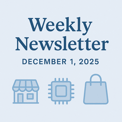 Weekly Newsletter December 1, 2025